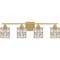 Quoizel Gibson Bath 4 Lights Aged Brass GIB8630AB - alternate 4